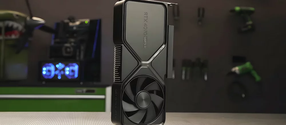 NVIDIA показала новые видеокарты RTX 40 SUPER и сравнила их с предыдущими моделями в популярных играх