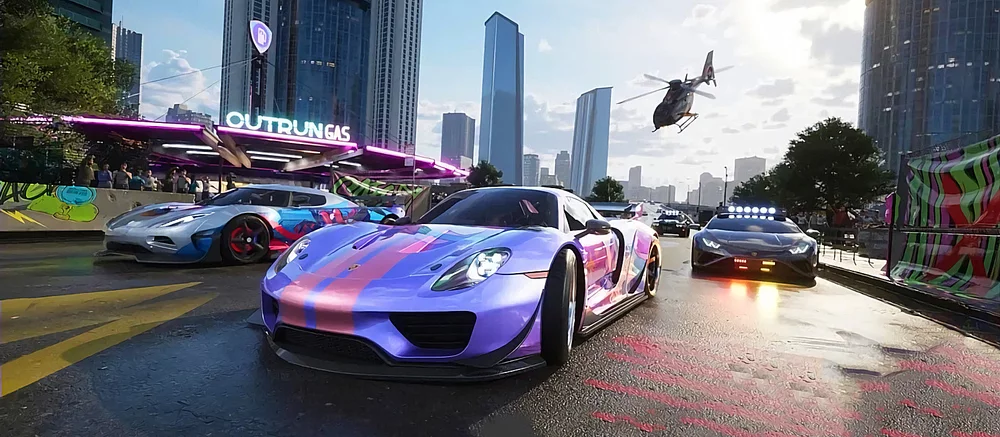 Показаны свежие кадры новой мобильной NFS с открытым миром