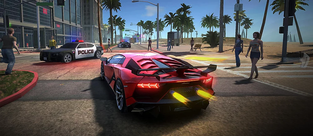 В Google Play и App Store можно бесплатно скачать новую гонку с открытым миром, тюнингом и системой повреждений в духе NFS