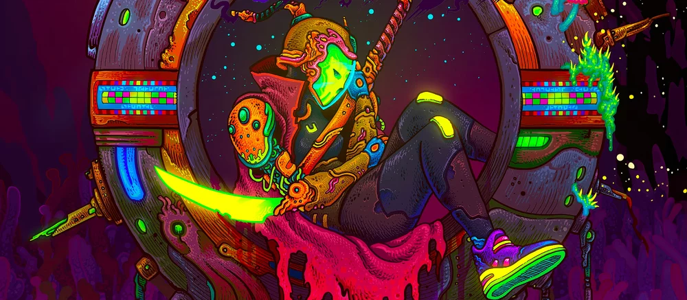 Вышел геймплей психоделической метроидвании, которая отправит игроков в космическую утробу