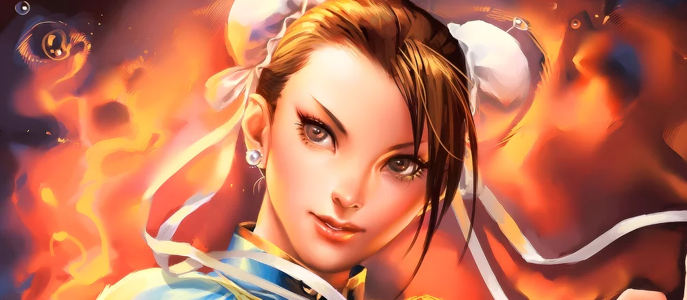 Девушка показала красивый косплей Чунь Ли из Street Fighter в ее классическом костюме