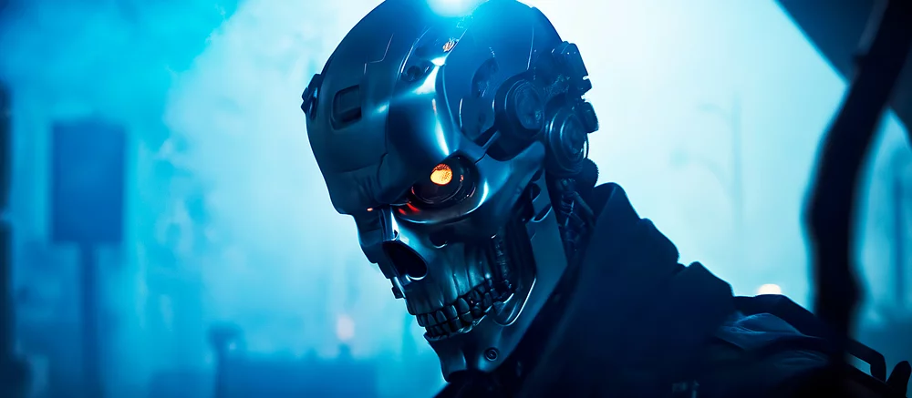 Художник российского постапокалиптического фильма «Аванпост» показал другую версию «Терминатора». Вышло атмосферно