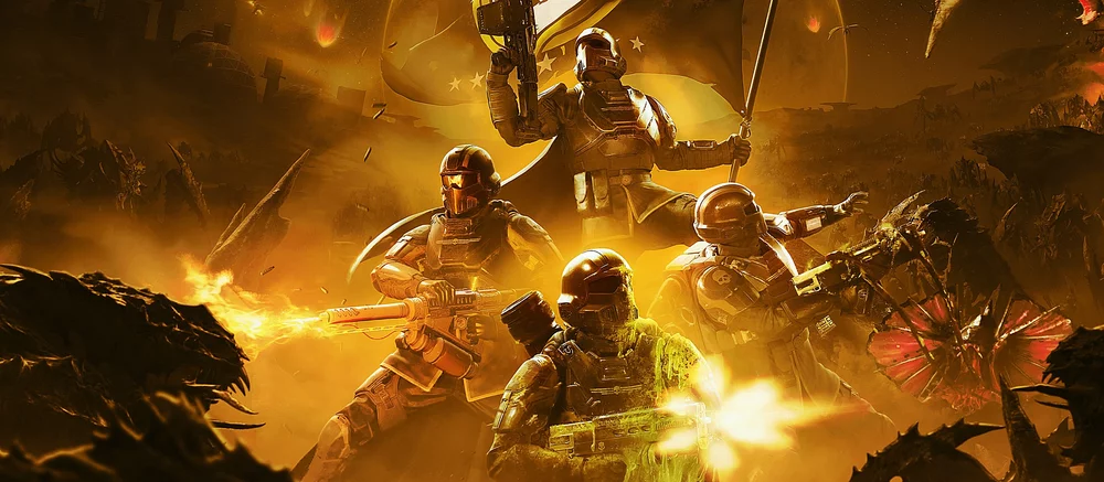 Кооперативный шутер Helldivers 2 вышел в Steam и PS Store. Онлайн уже перевалил за 30 тысяч человек