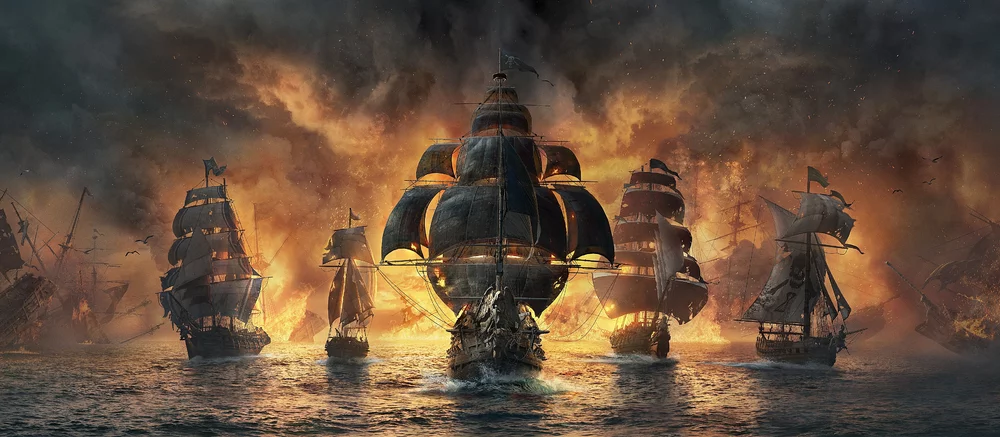 Многострадальная Skull and Bones от Ubisoft наконец вышла. Игру анонсировали в 2017 году