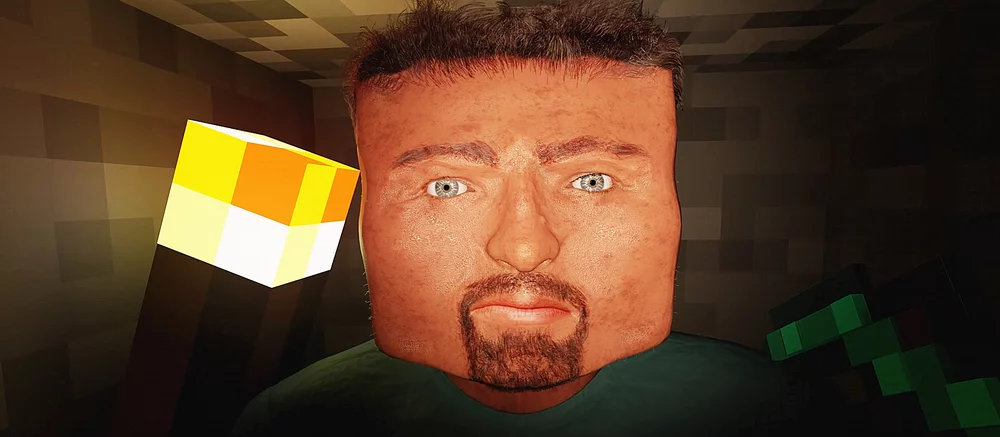 Парень показал свою версию Minecraft 2 с реалистичной графикой, летающими машинами и фантастическим миром