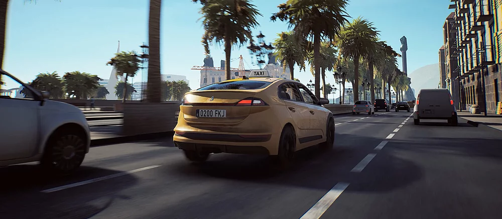Появился новый геймплей симулятора такси, в котором будет доступно 460 км дорог
