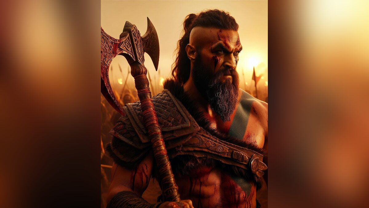 Звезду «Игры престолов» Джейсона Момоа показали в образе Кратоса из God of  War