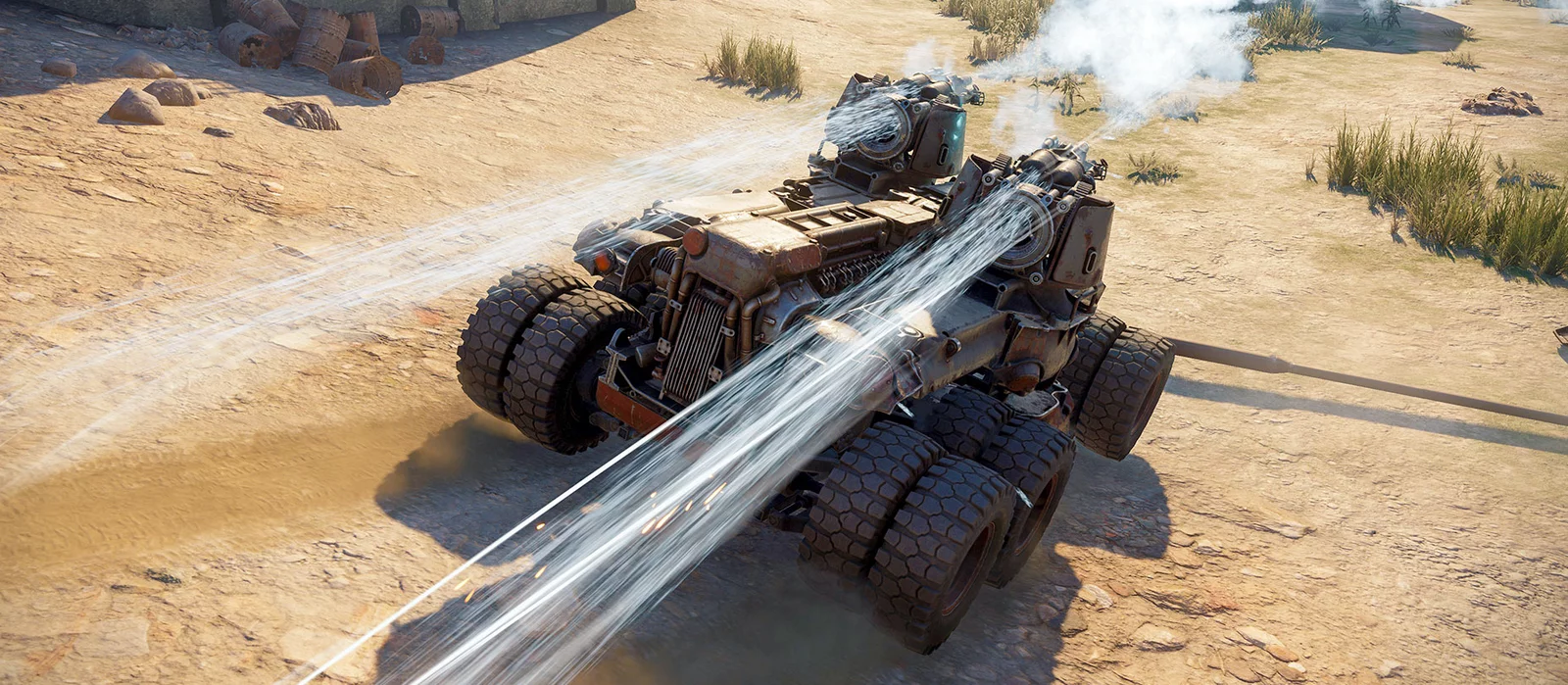 
          В онлайн-экшене Crossout стартовало обновление Frostbite Assault. Оно добавило новое криогенное оружие
        