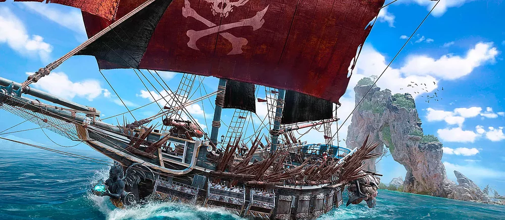 В пиратский экшен Skull and Bones, анонсированный в 2017 году, можно бесплатно поиграть на всех платформах