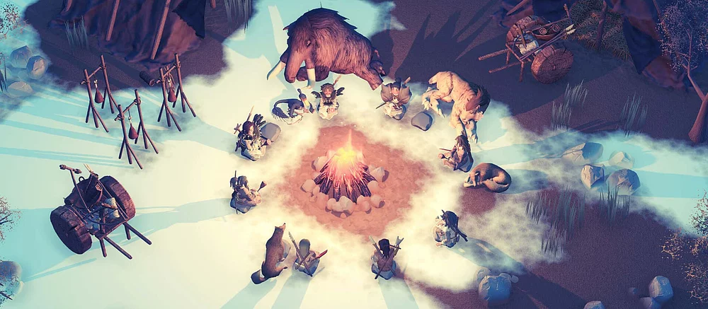 В Steam вышел симулятор в духе культовой RimWorld, где нужно управлять первобытным племенем