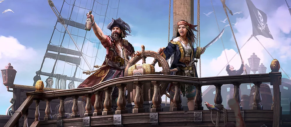 В Steam вышла пиратская игра с элементами RPG, морскими боями, разными кораблями, прокачкой и сюжетом на 25 часов