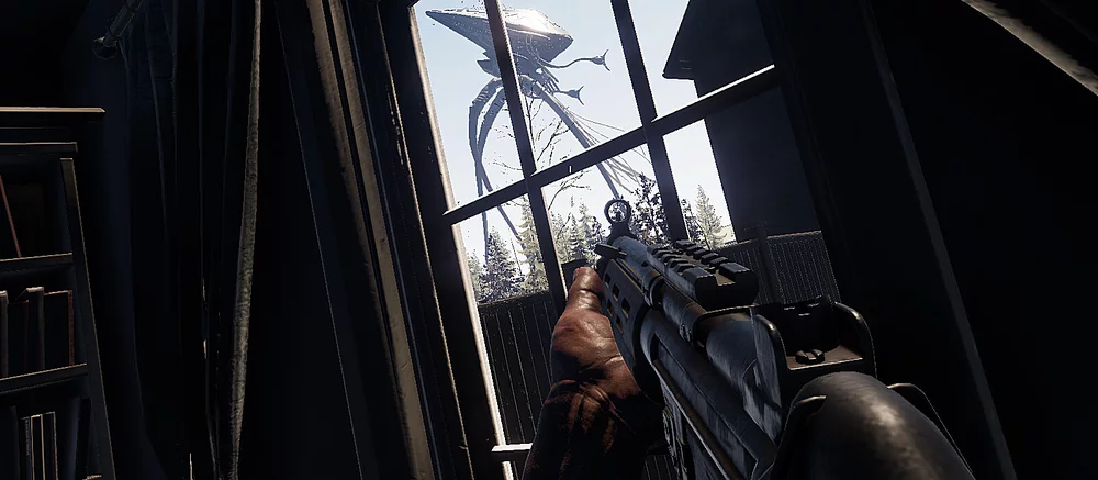 Вышел геймплей выживача с открытым миром в духе «Войны миров», в котором можно управлять огромными машинами и уничтожать дома