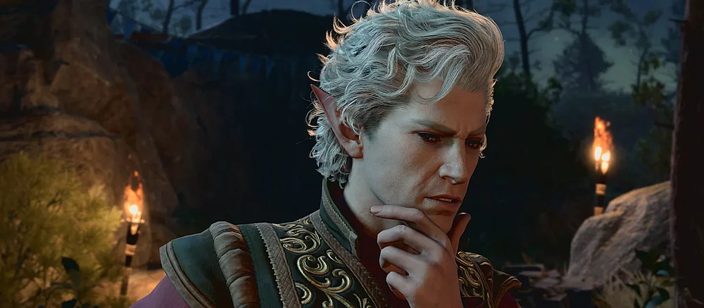 Астарион из Baldur's Gate 3 был другой расы на раннем этапе разработки