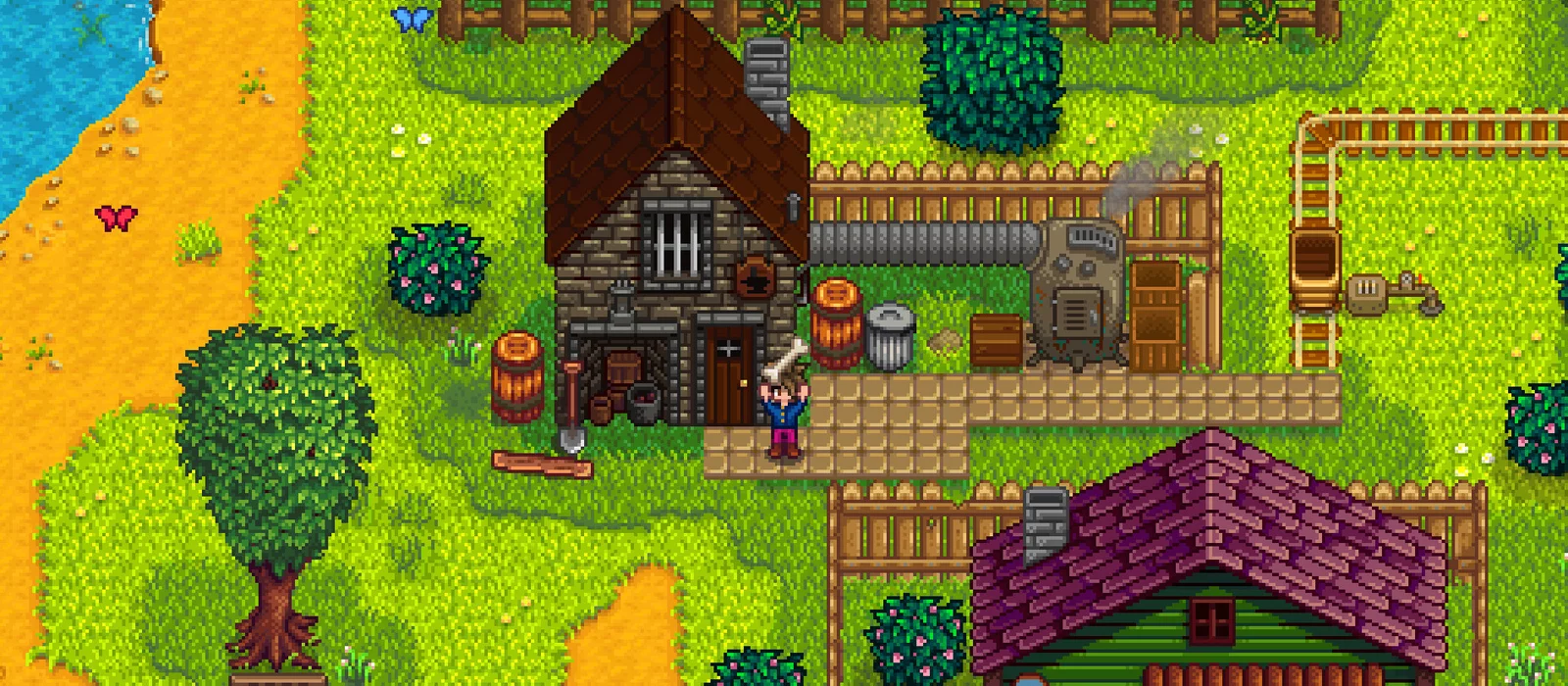 
          Для Stardew Valley вышло огромное обновление 1.6 с массой нововведений. Онлайн в Steam сразу взлетел до рекордного значения
        