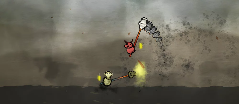 Для Steam бесплатно раздают ключи необычного файтинга, у которого 91% положительных отзывов