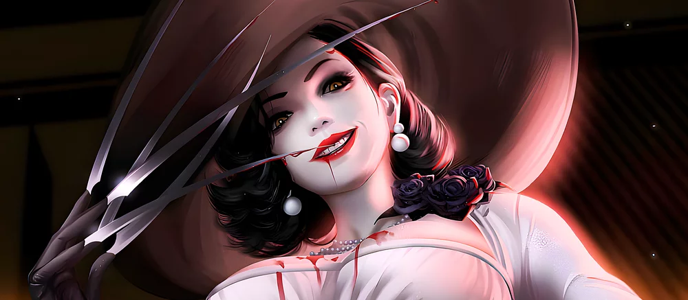 ИИ показал другую версию леди Димитреску из Resident Evil Village. Героиня стала более молодой