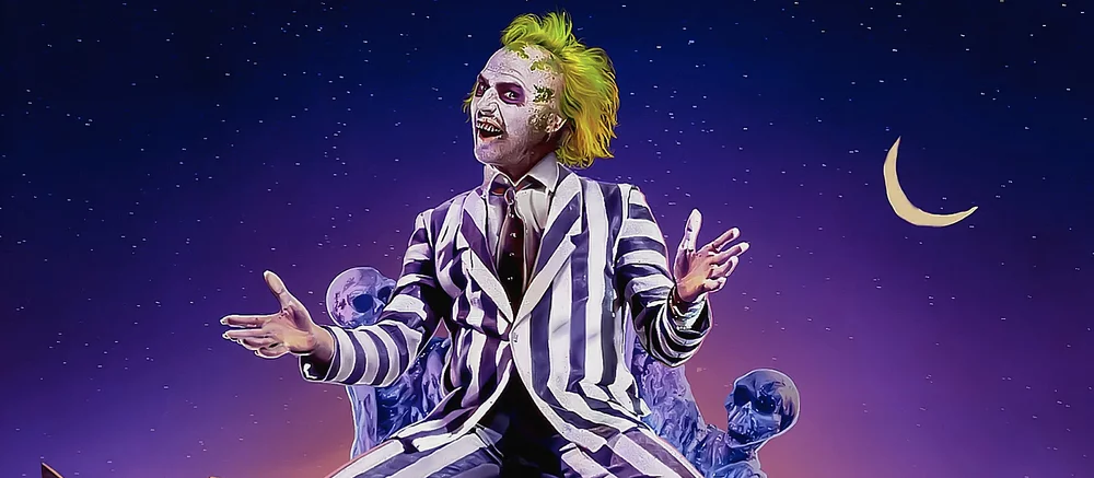 Появились первые кадры «Битлджуса 2» с Майклом Китоном и Дженной Ортегой