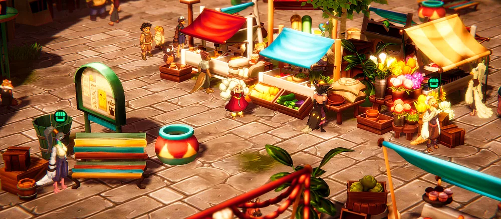 В Steam и на консолях вышла ламповая RPG с шестью персонажами, крафтом и путешествиями сквозь время