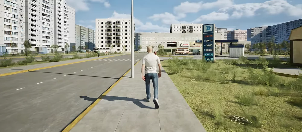 В Steam вышла игра с открытым миром про Россию, в которой можно свободно исследовать города и путешествовать на поезде