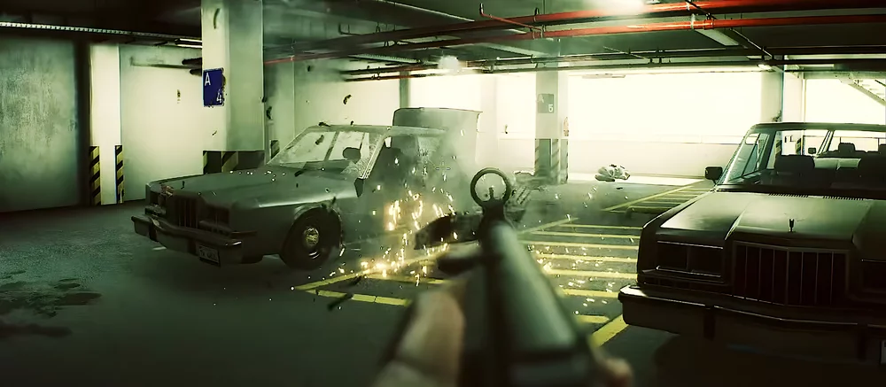 Вышел залипательный геймплей нового шутера с разрушаемостью и эффектным замедлением времени