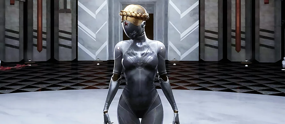 Авторы Atomic Heart поздравили создателей Stellar Blade артом с Близняшками