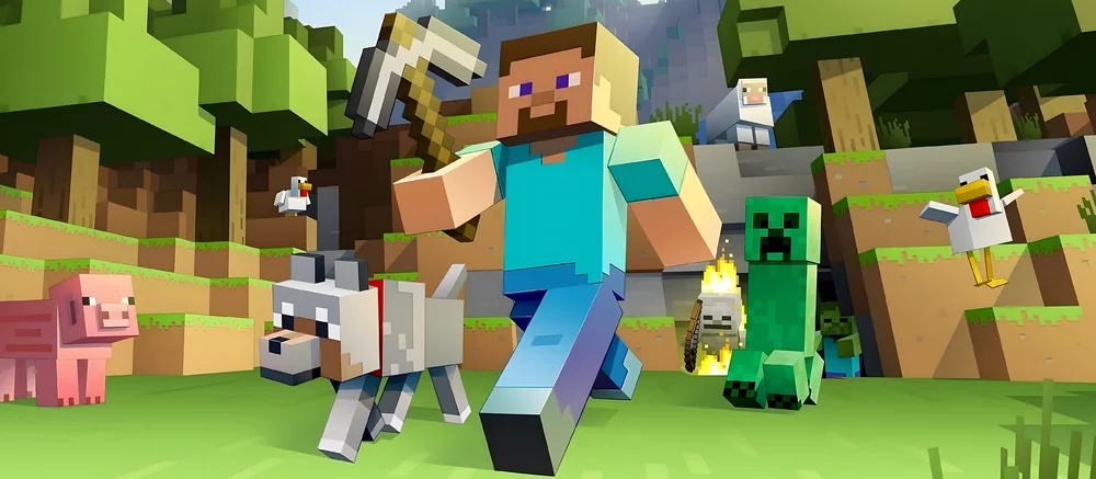 Фото: «кубические» деревья рядом со съемками фильма Minecraft