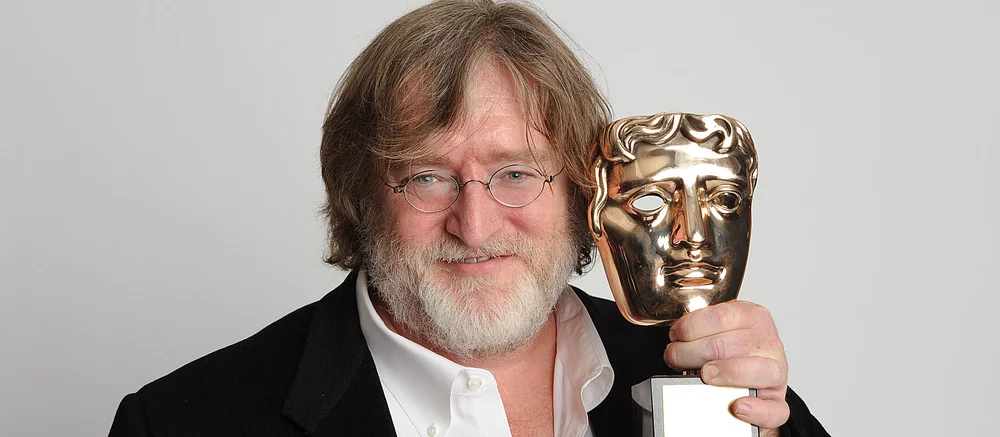 Фото похудевшего Гейба Ньюэлла засветилось на сайте компании Starfish — она разрабатывает нейроинтерфейсы