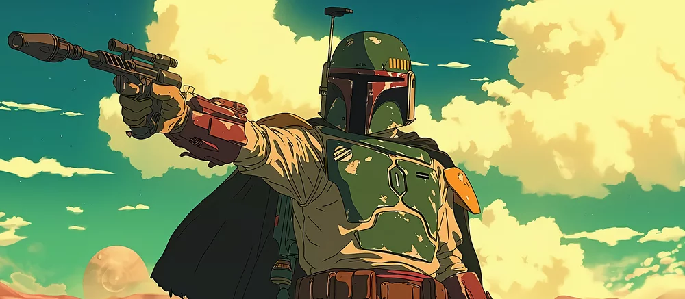 Нейросеть показала свою версию аниме по «Звездным войнам» с Дартом Вейдером, Бобой Феттом, Люком и другими героями