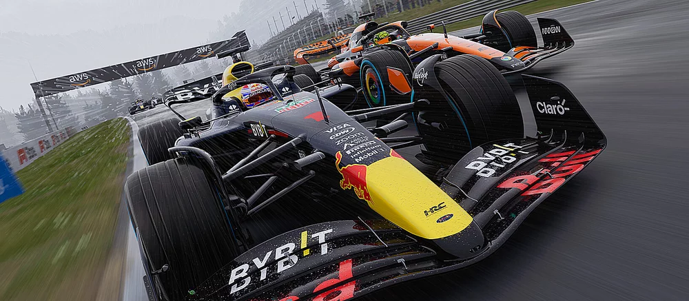 Показан первый геймплей реалистичной гонки F1 24