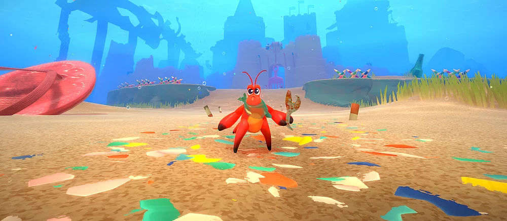 Рейтинг в Steam 98%: геймеры оценили милый экшен про краба-отшельника, вдохновленный Dark Souls