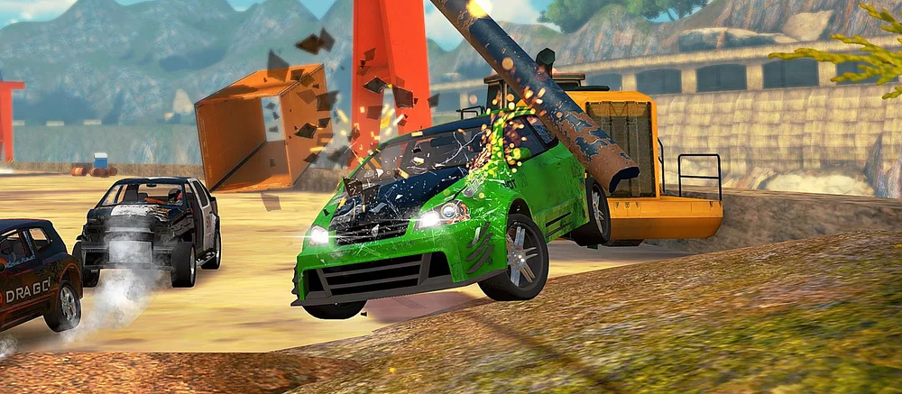 На Android и iOS можно бесплатно скачать новую гонку в духе FlatOut