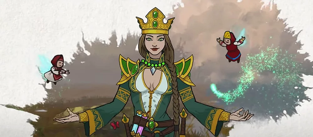 В новом ролике российского рогалика «Бессмертный. Сказки Старой Руси» показали способности героинь