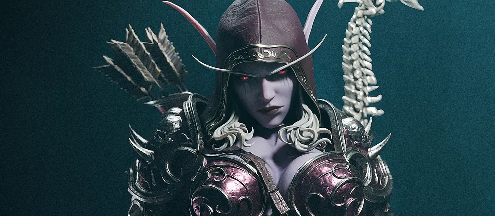 Художник показал качественную модель Сильваны Ветрокрылой и впечатлил профессиональных разработчиков