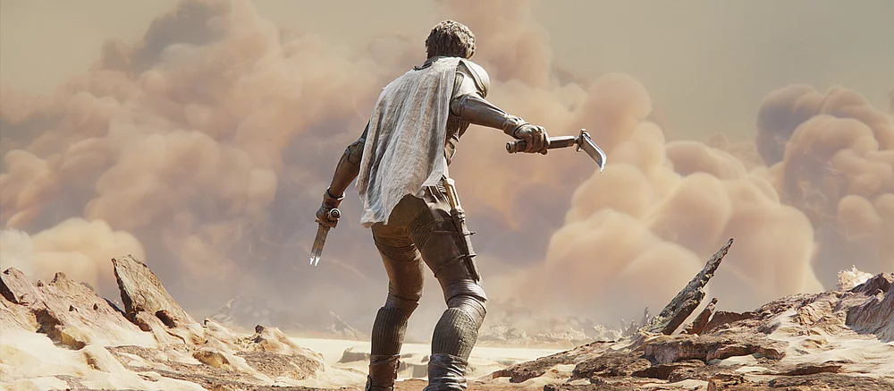 Показали новые скриншоты интерфейса, создания персонажа и строительства в Dune: Awakening