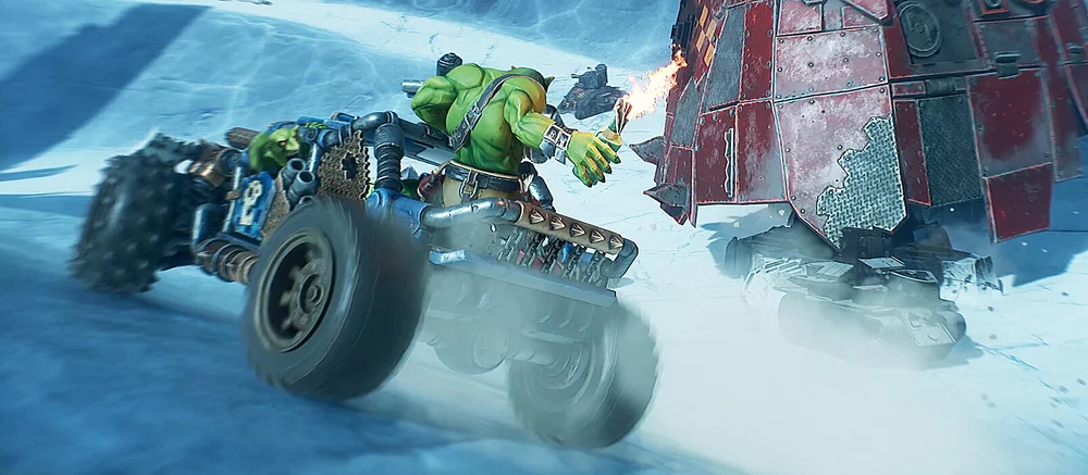 Показан геймплей гонки Warhammer 40,000: Speed Freeks