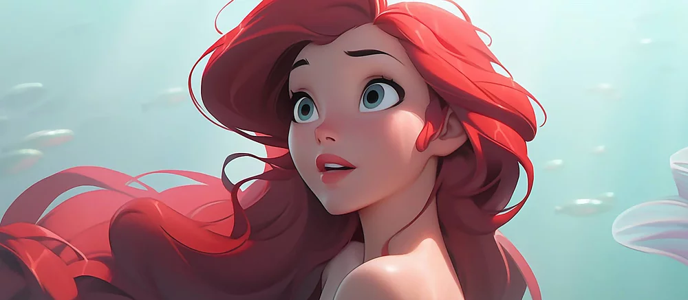 Показано свежее видео мультсериала про Русалочку с новой Ариэль