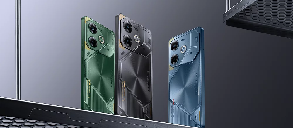 TECNO представила новые модели смартфонов серии POVA 6