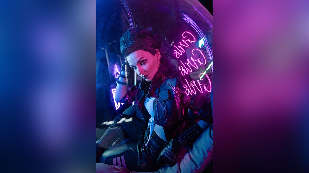 Косплеерша показала молодую версию Бестии из Cyberpunk 2077