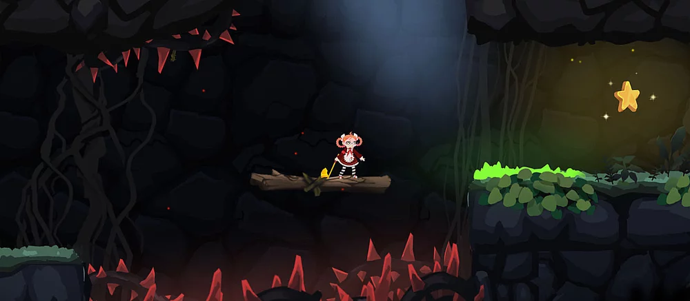 В Steam выйдет 2D-платформер про маленькую девочку с топором