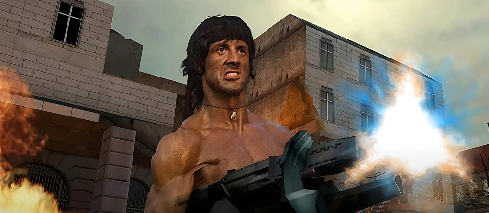 «Это кинематографический шедевр»: энтузиаст добавил Рэмбо в Half-Life 2 и собрал тысячи лайков — видео