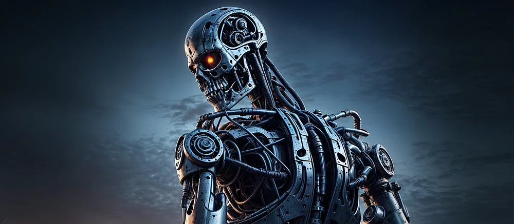 ИИ показал, как бы выглядело японское аниме по «Терминатору» с T-800, Джоном и Сарой Коннор