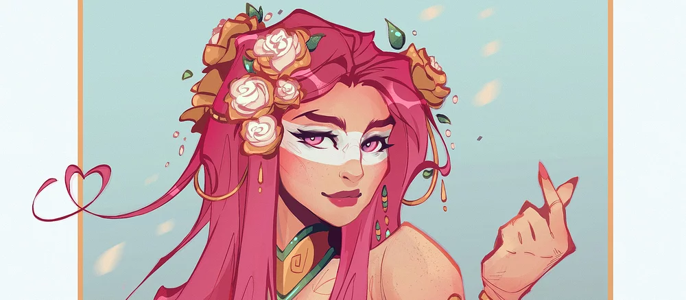 Модель показала косплей обнаженной Афродиты из Hades