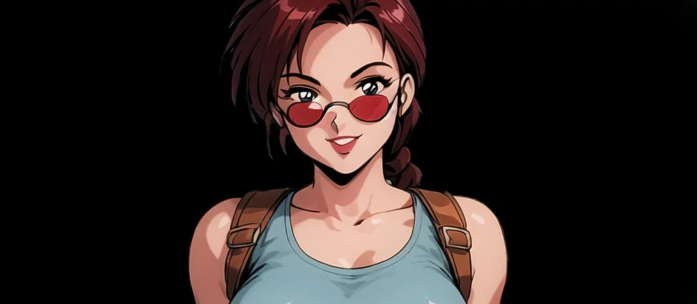 Показаны новые кадры аниме про Лару Крофт