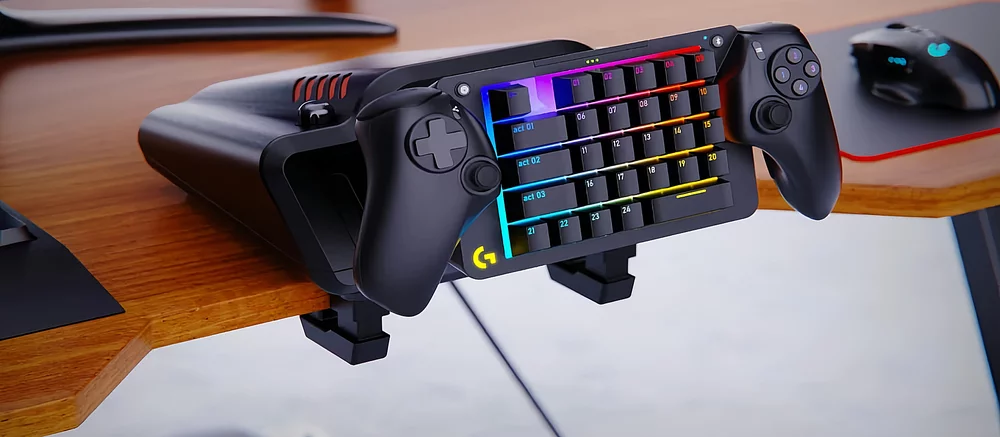 Представлен концепт многофункционального геймпада Logitech G360