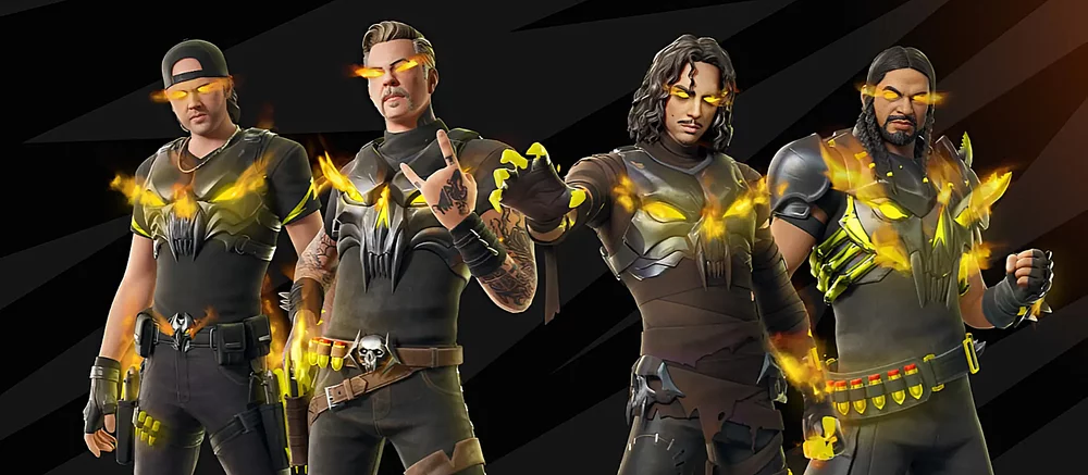 В Fortnite пройдет коллаборация с группой Metallica