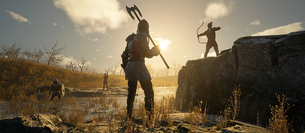 В Steam вышла средневековая MMO с огромным открытым миром, где игроки смогут строить города и вести войны