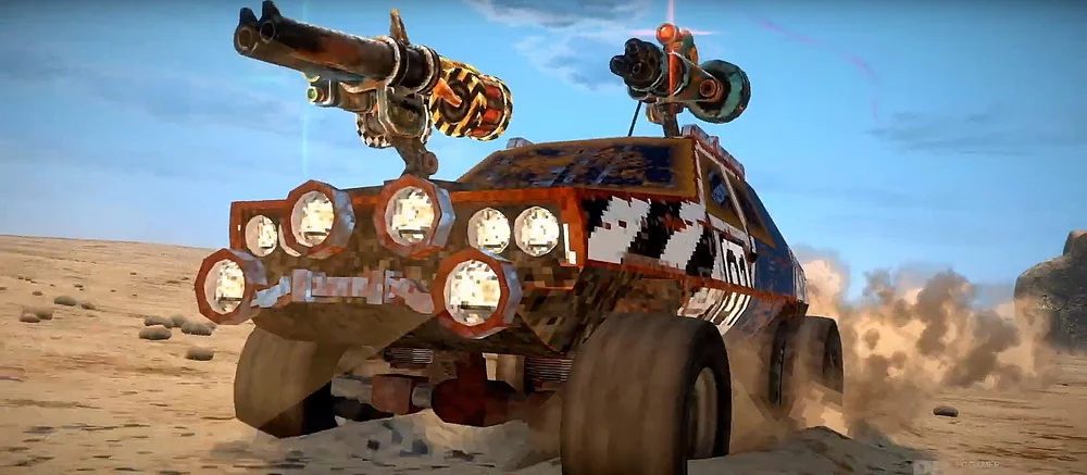 Вышел новый трейлер Fumes — пиксельной гонки в духе Mad Max