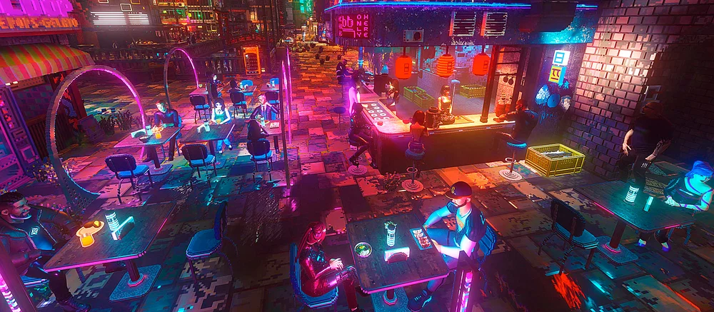 Показан трейлер киберпанкового симулятора жизни, в котором можно открыть бизнес, покупать недвижимость и заводить романы