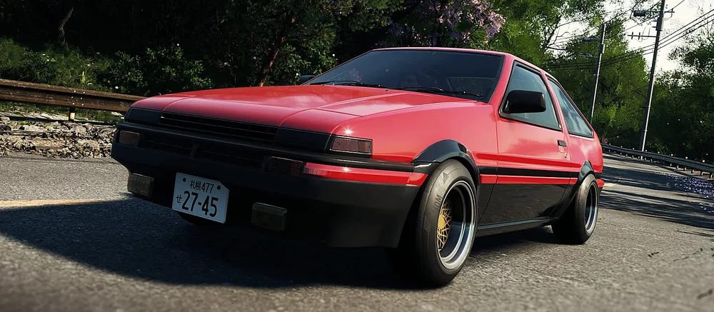 Вышло новое видео бесплатной версии гонки с открытым миром JDM