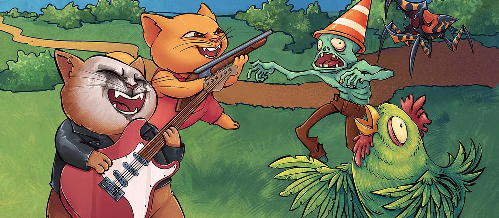 100% положительных отзывов: на ПК вышла российская игра про котиков, вдохновлённая культовой Plants vs. Zombies